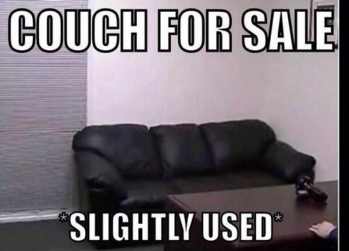 Couch for sale. Slightly used