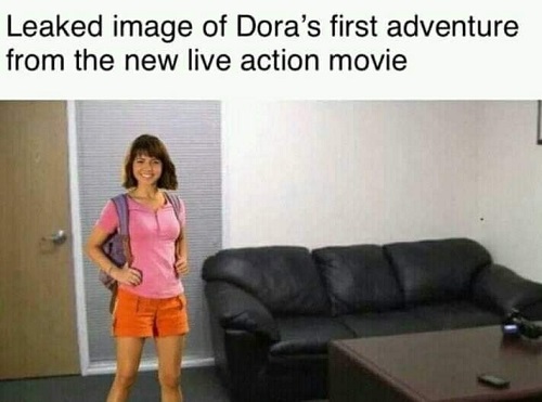 leaked image of dora's first adventure 