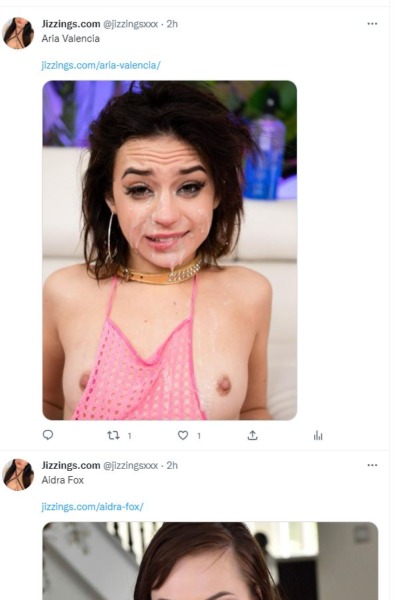 jizzings porn on twitter 