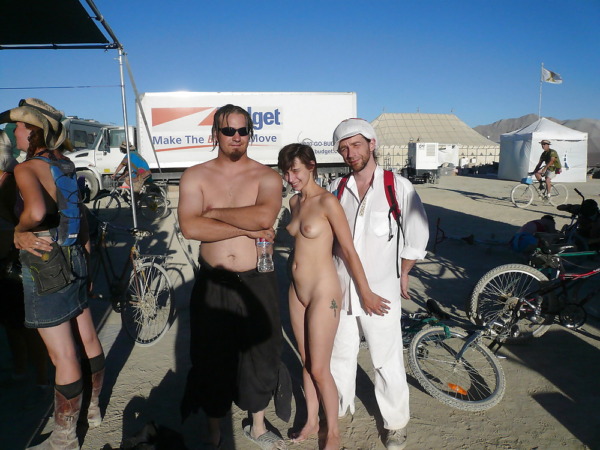 Burning Man Nude