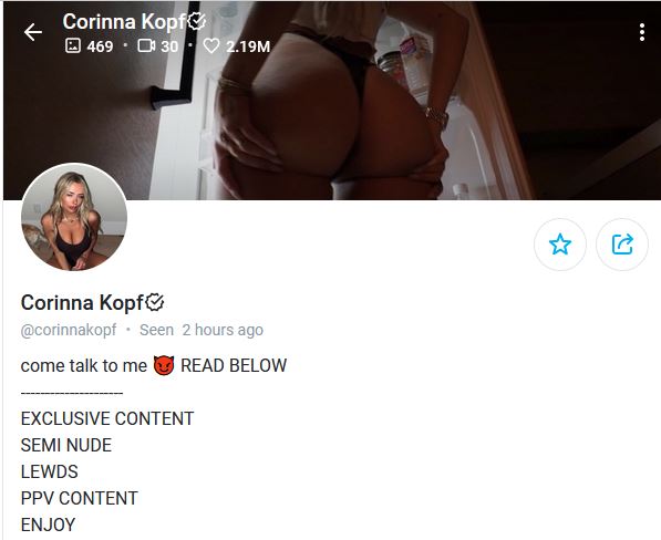 Corinna Kopf OnlyFans Review