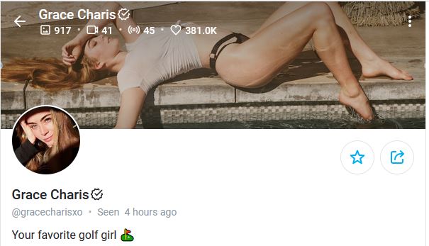 Grace Charis OnlyFans Review